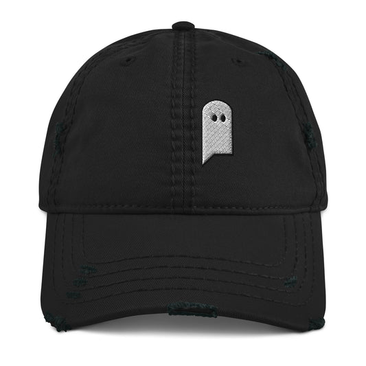 Ghostie Distressed StrapBack Hat